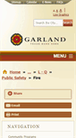 Mobile Screenshot of garlandfire.com