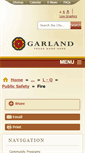 Mobile Screenshot of garlandfire.net